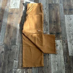 SOLD Dickies cargo pants.  Rust color